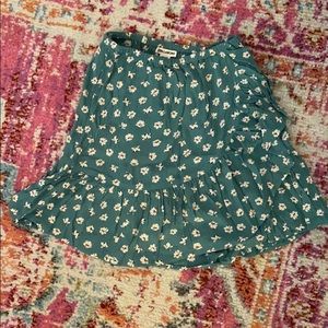 Billabong floral print flowy skirt